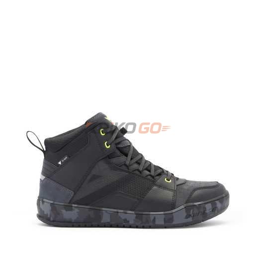 Dainese Dainese Suburb Black Camo Acıd Yellow D-WP Ayakkabı