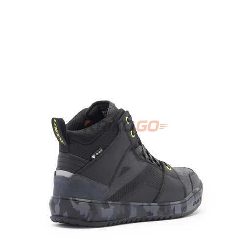 Dainese Dainese Suburb Black Camo Acıd Yellow D-WP Ayakkabı