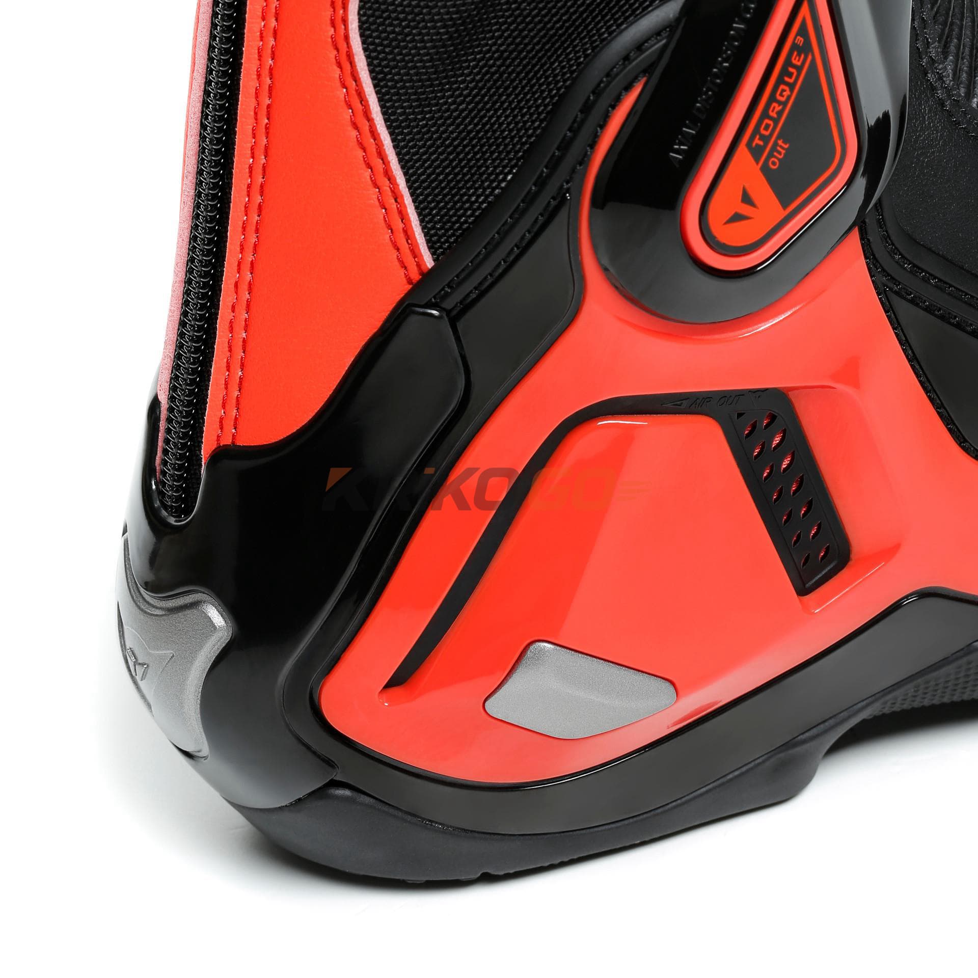 Dainese Dainese Torque 3 Black Fluo Red Bot