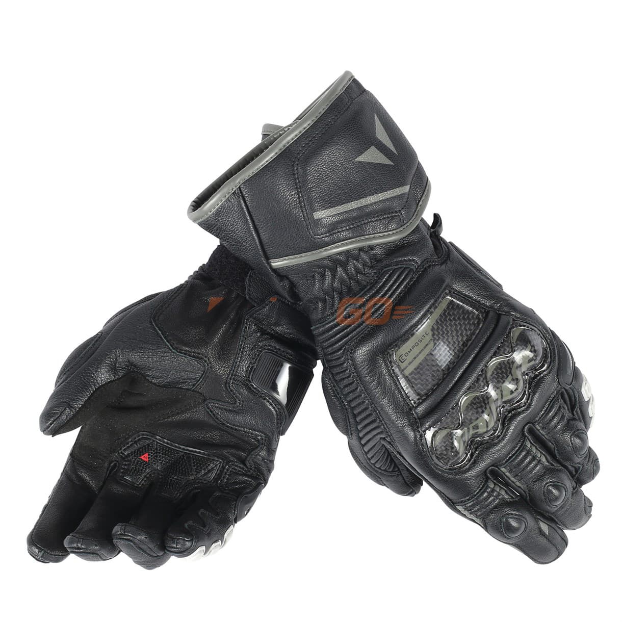 Dainese Druid D1 Long Deri Eldiven Black