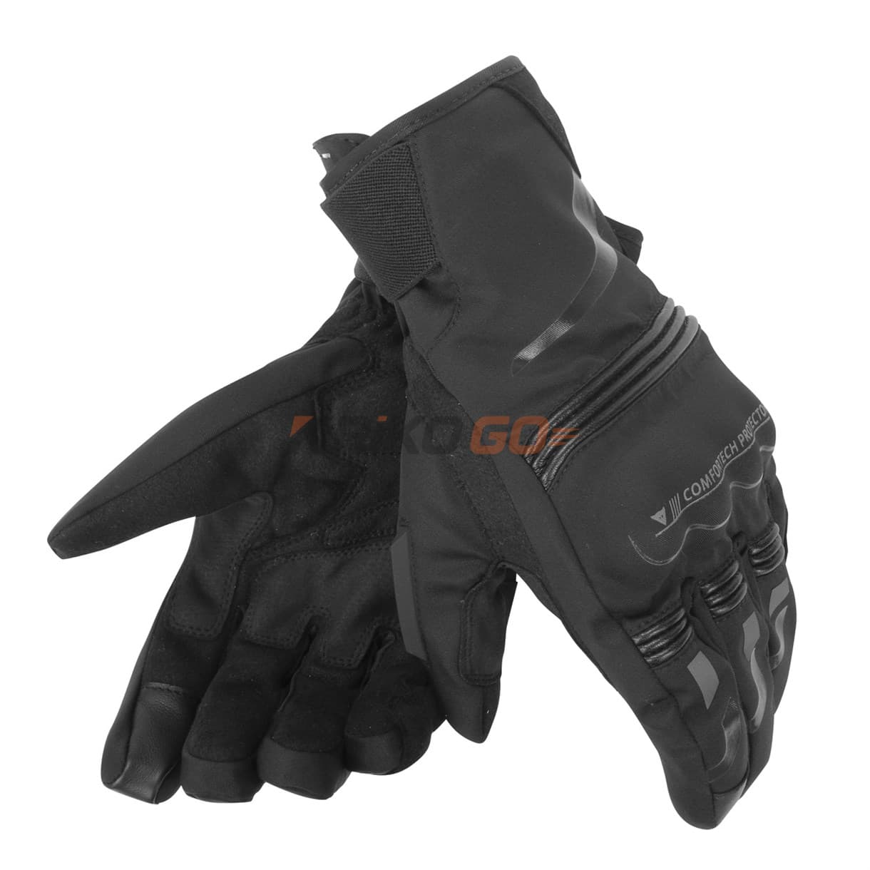Dainese Tempest Unisex Black Kadın D-Dry Short Eldiven