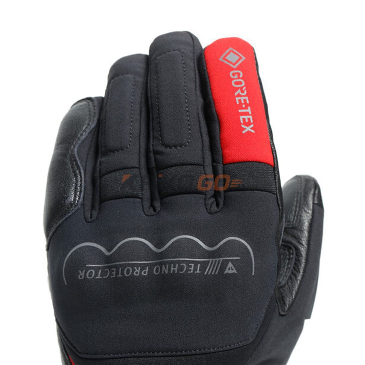 Dainese Dainese Thunder Gore-Tex Eldiven Black Red