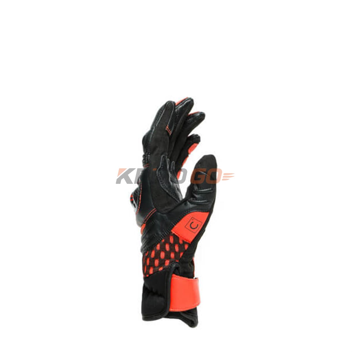 Dainese Dainese Carbon 3 Short Deri Eldiven Black Red