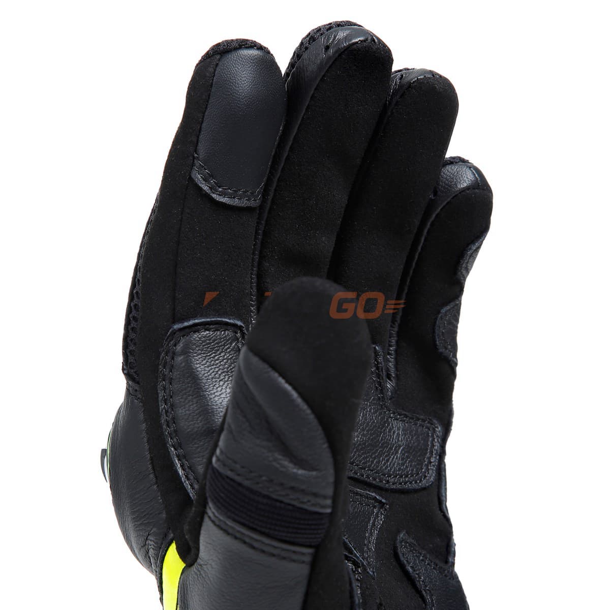 Dainese Dainese Mig 3 Unisex Gloves Black Fluo Yellow Deri Eldiven