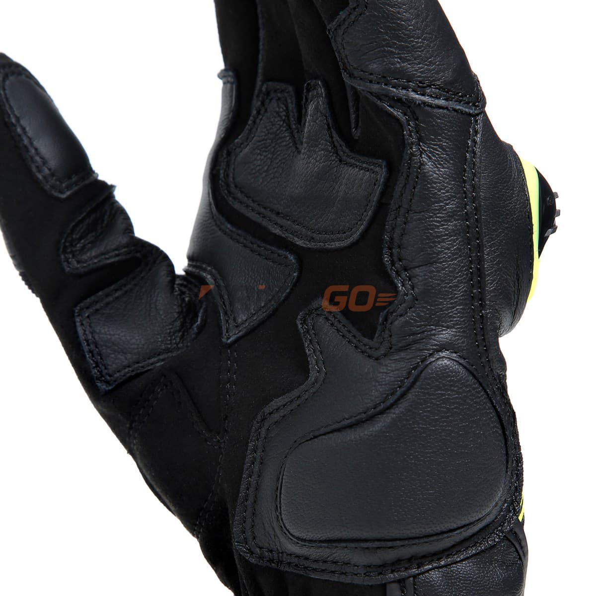 Dainese Dainese Mig 3 Unisex Gloves Black Fluo Yellow Deri Eldiven