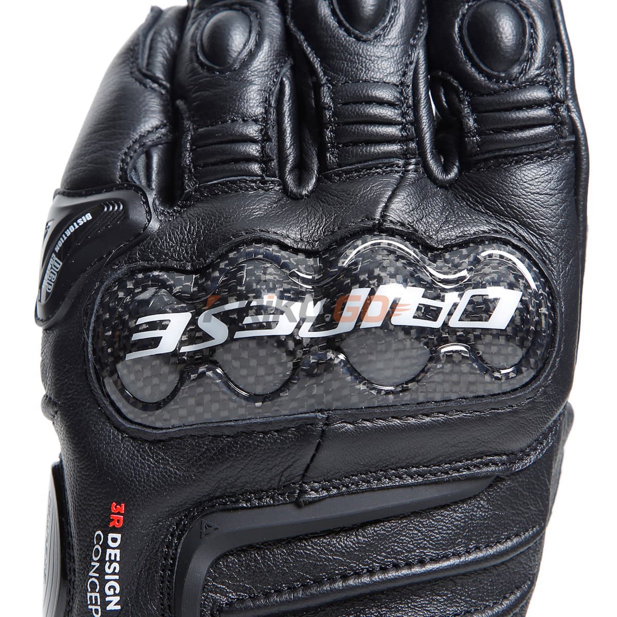 Dainese Dainese Carbon 4 Long Gloves Black Deri Eldiven