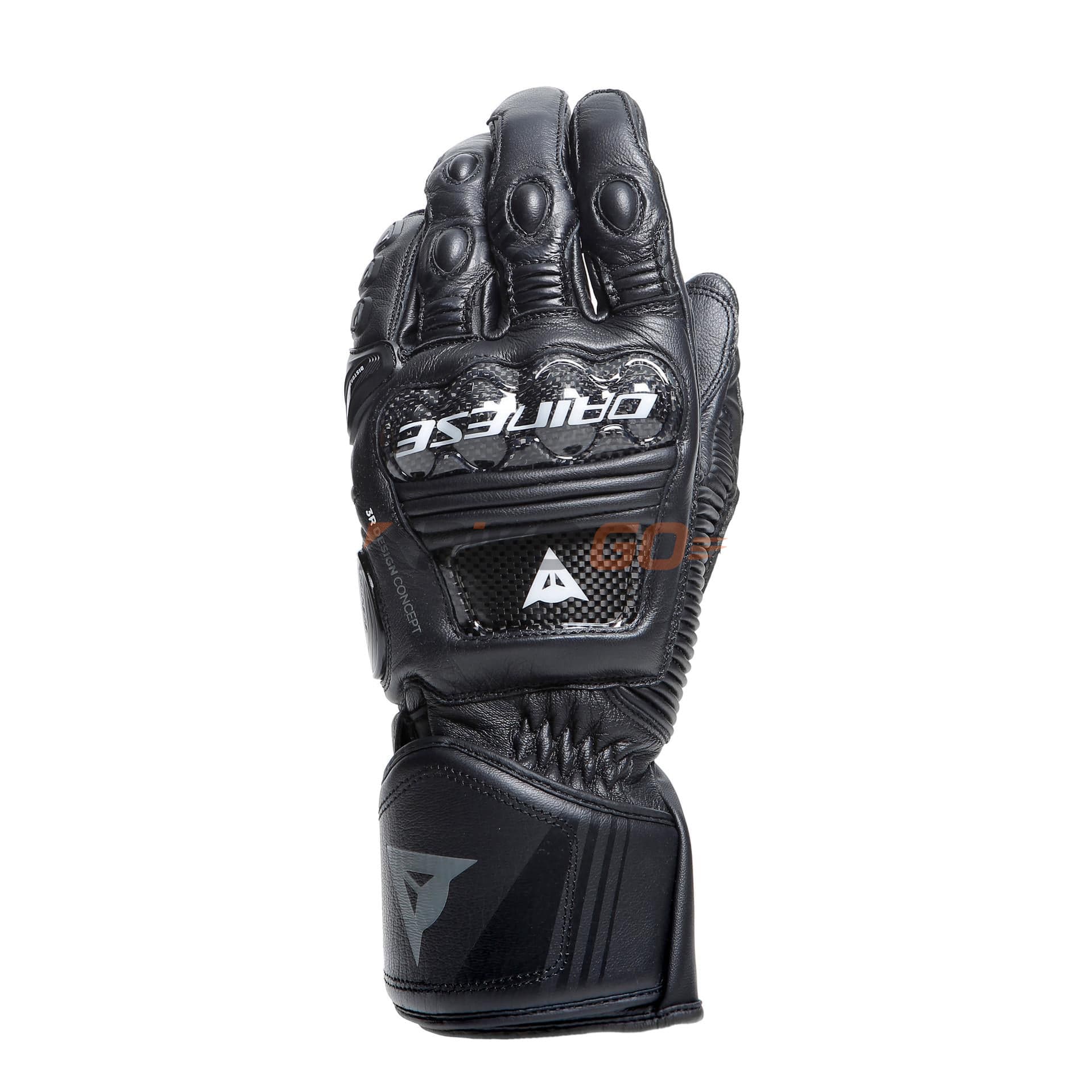 Dainese Dainese Druid 4 Black Charcoal Gray Deri Eldiven