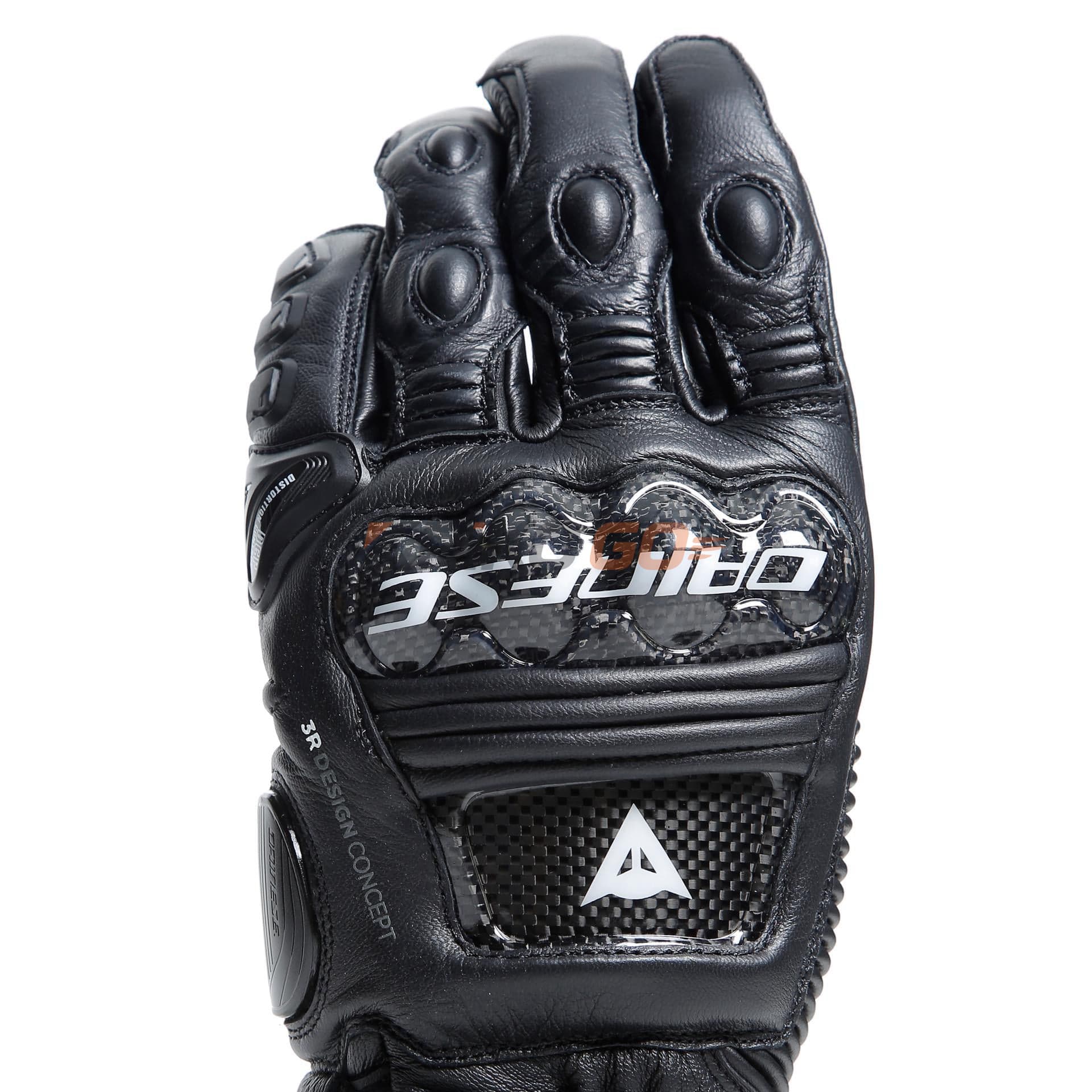 Dainese Dainese Druid 4 Black Charcoal Gray Deri Eldiven