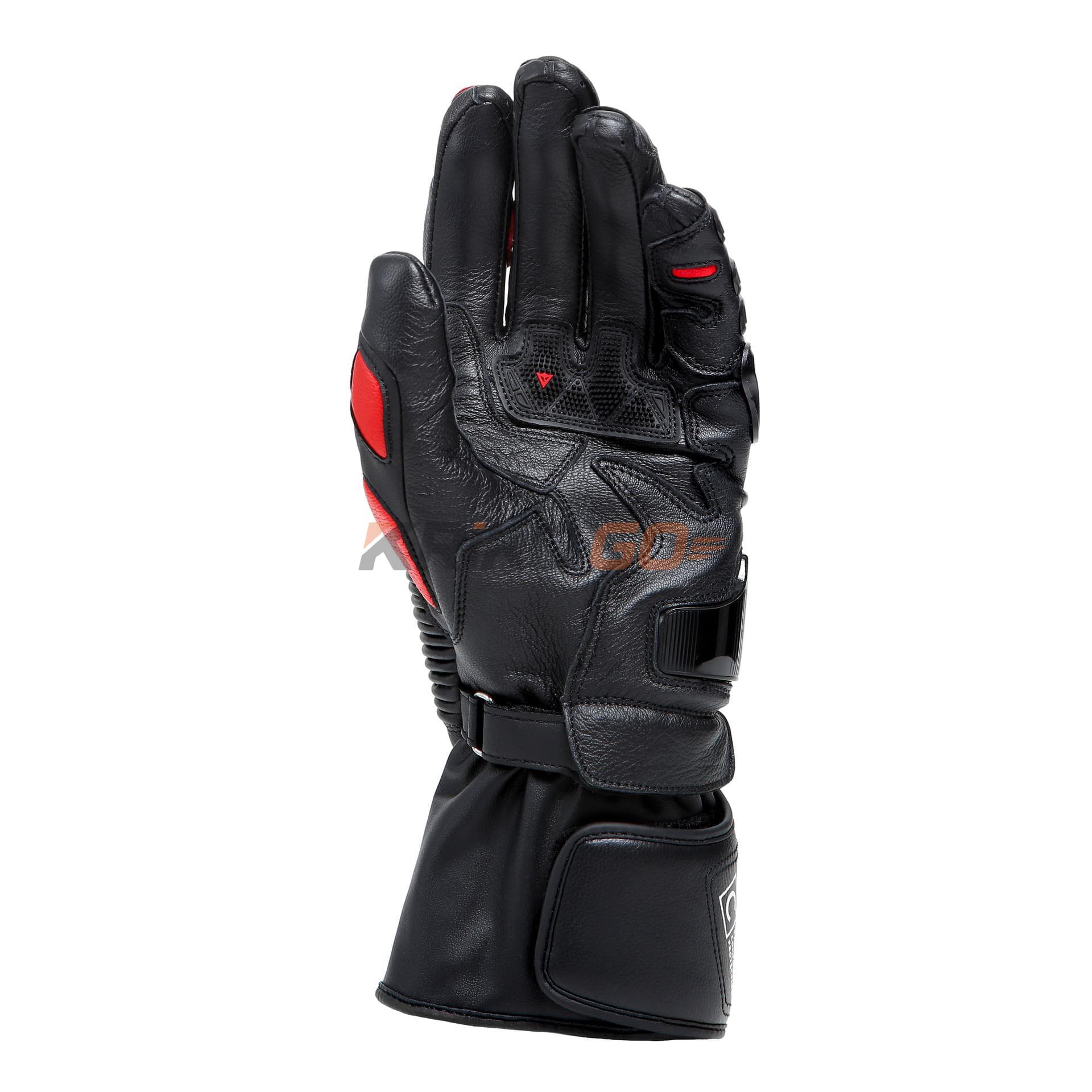 Dainese Dainese Druid 4 Black Lava Red White Deri Eldiven