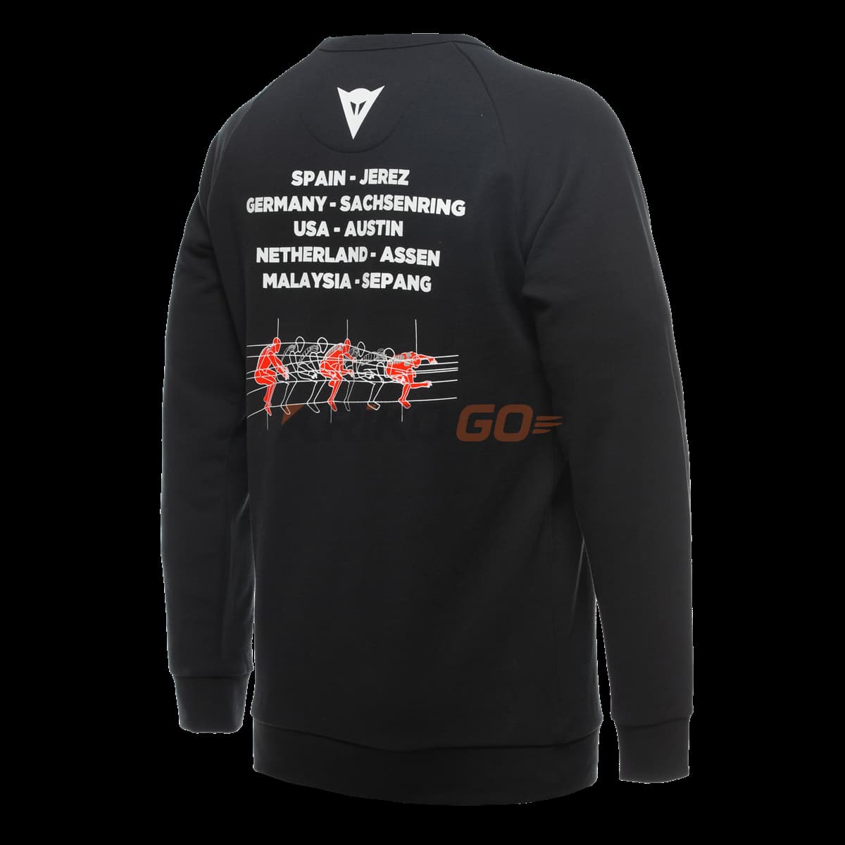 Dainese Dainese Racing Black Erkek Sweatshirt