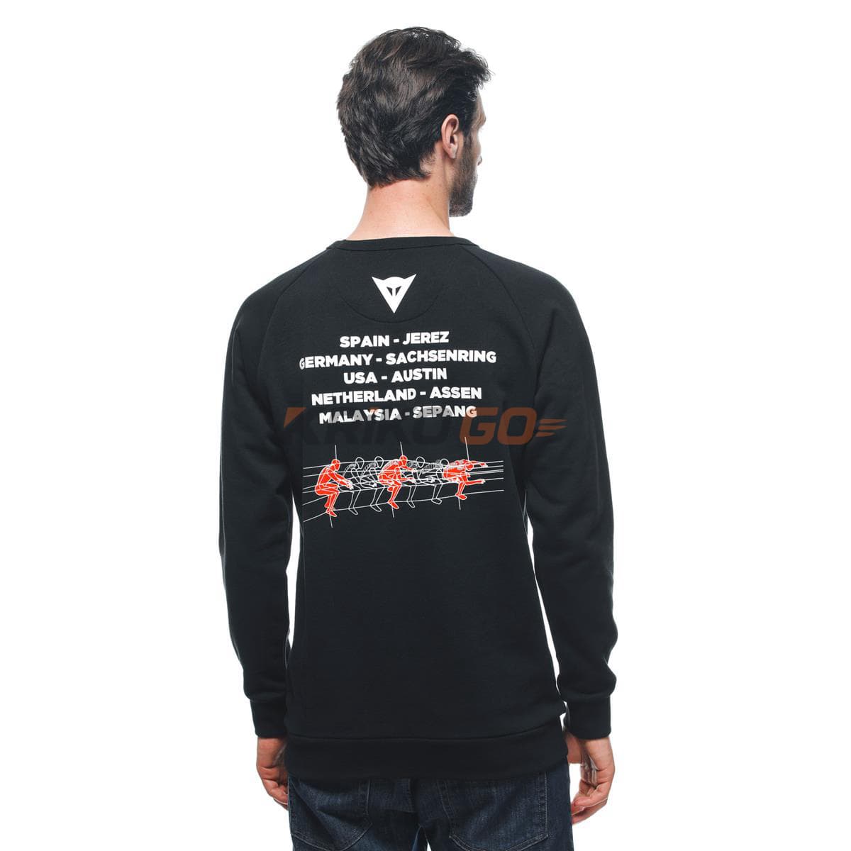 Dainese Dainese Racing Black Erkek Sweatshirt