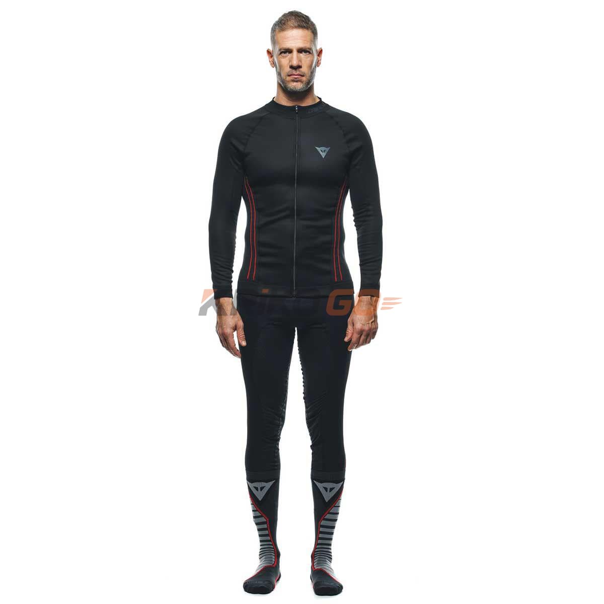 Dainese Dainese No Wind Thermo Black Red Üst İçlik