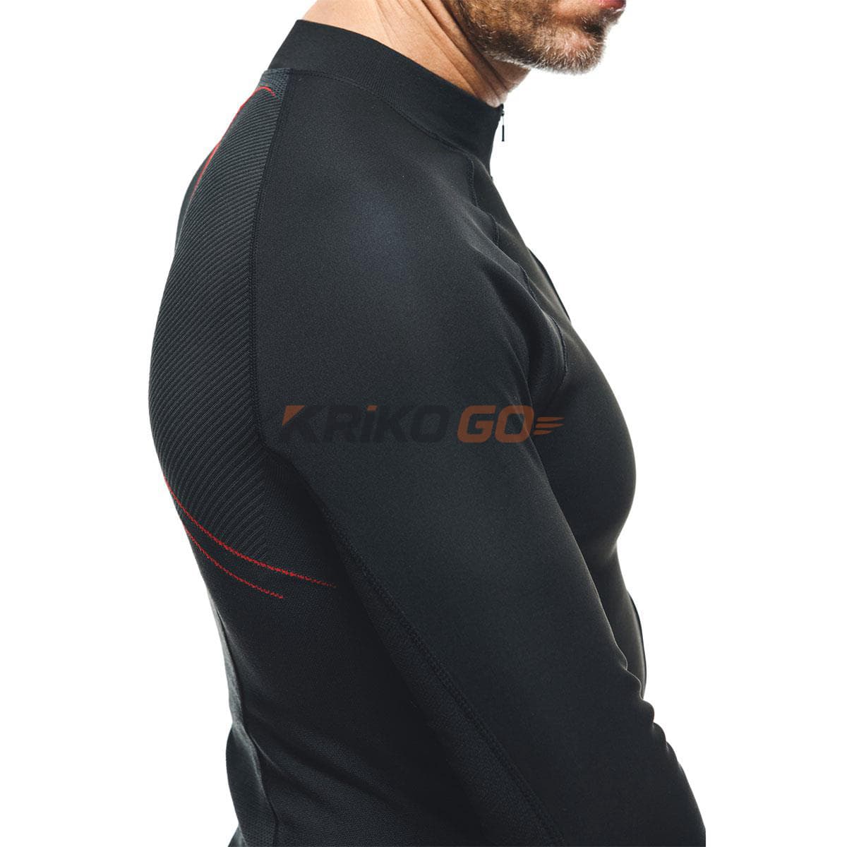 Dainese Dainese No Wind Thermo Black Red Üst İçlik