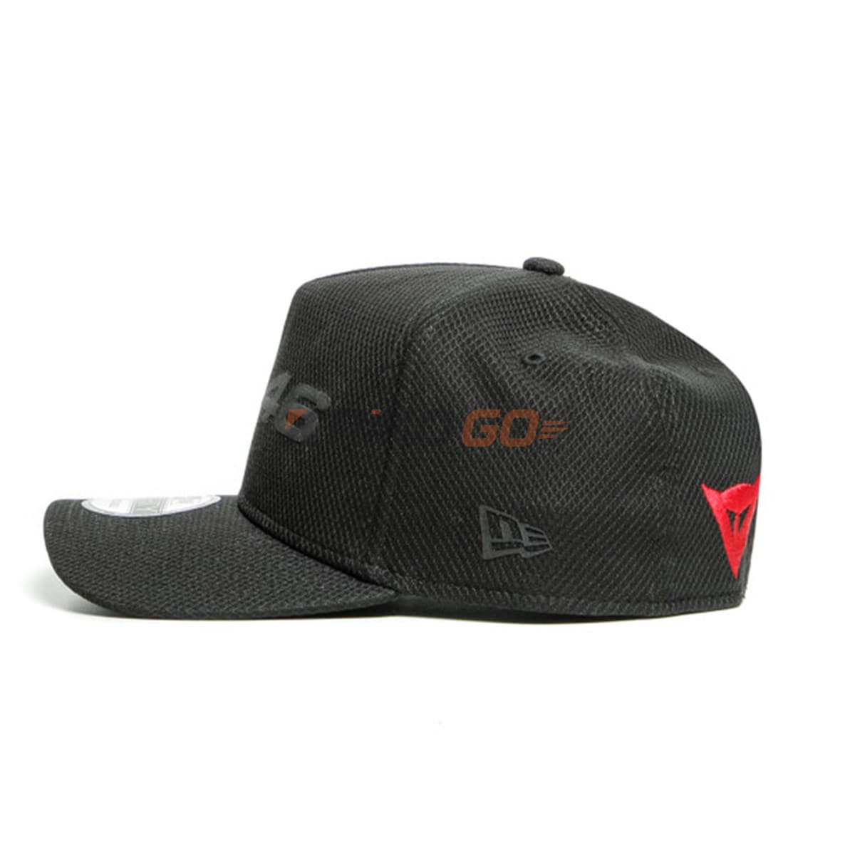 Dainese Dainese VR46 9Forty Şapka Black Fluo Yellow
