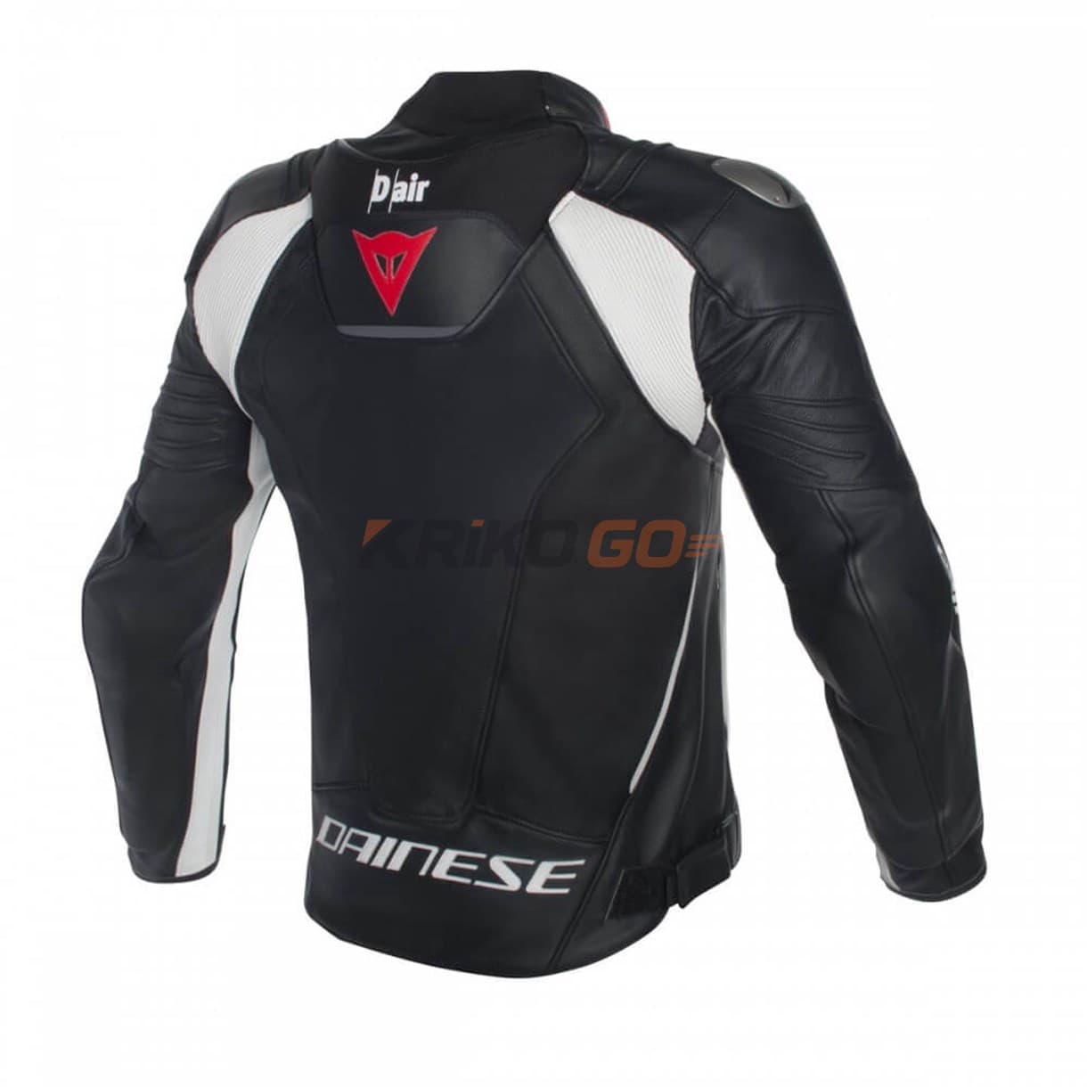 Dainese Dainese Misano D-Air Airbagli Siyah Motosiklet Deri Mont