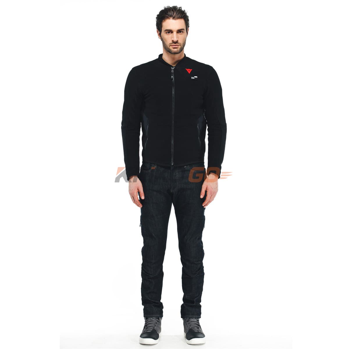 Dainese Dainese Smart Jacket Ls Black Airbag Tekstil Mont