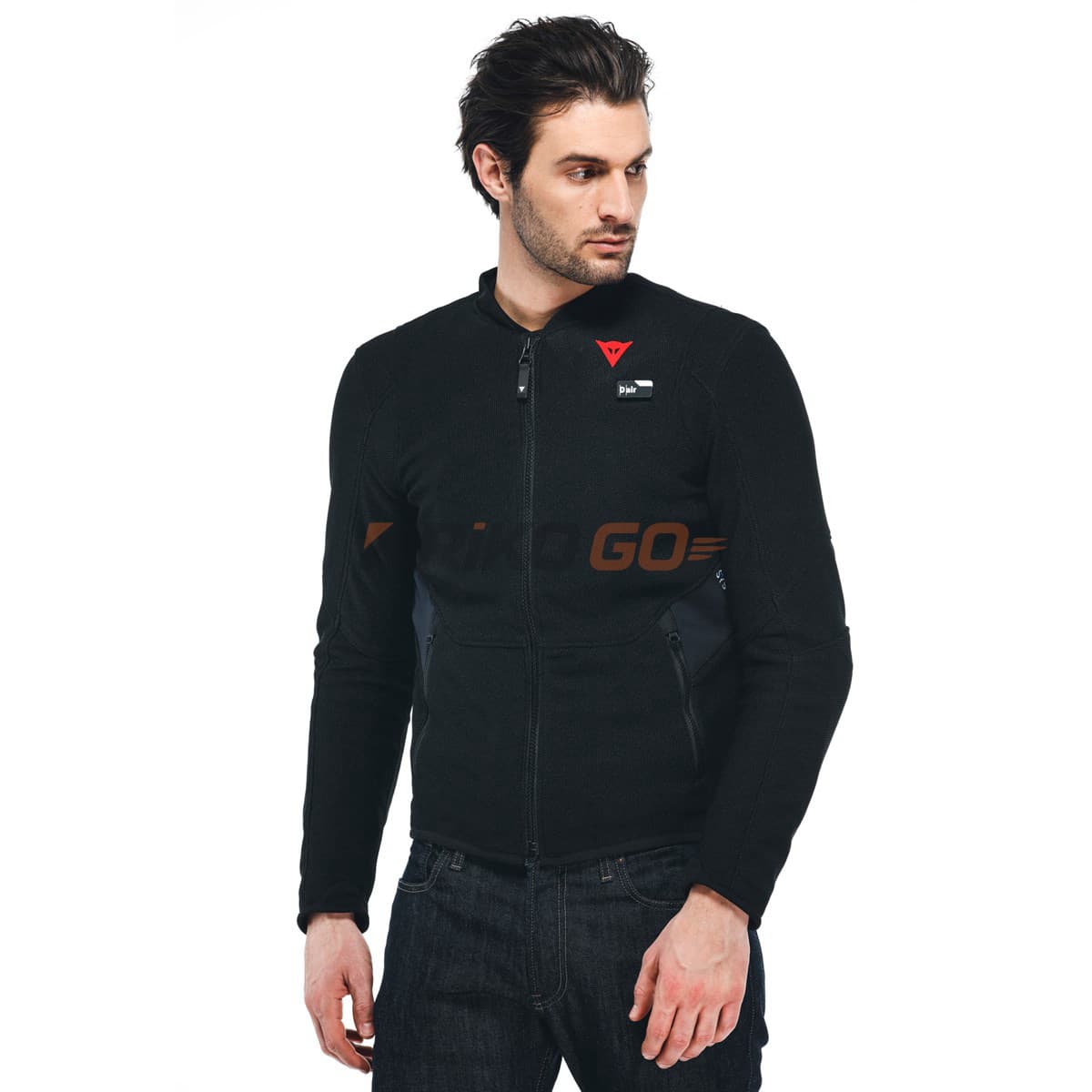 Dainese Dainese Smart Jacket Ls Black Airbag Tekstil Mont