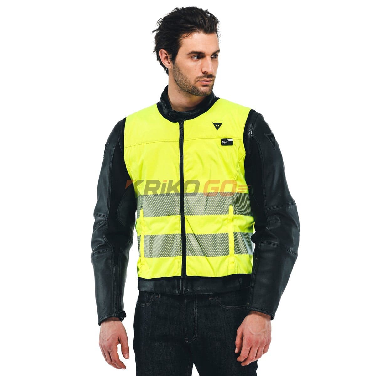 Dainese Dainese Smart Jacket  Hi Vis Fluo Yellow Airbag Yelek