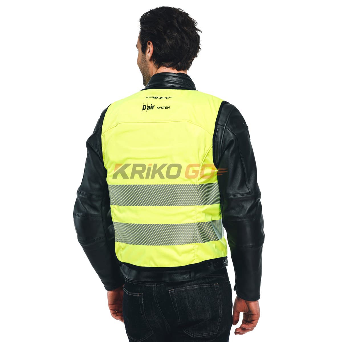 Dainese Dainese Smart Jacket  Hi Vis Fluo Yellow Airbag Yelek