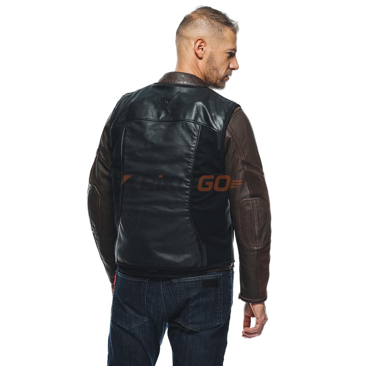 Dainese Dainese Smart Jacket Black Deri Airbag Yelek