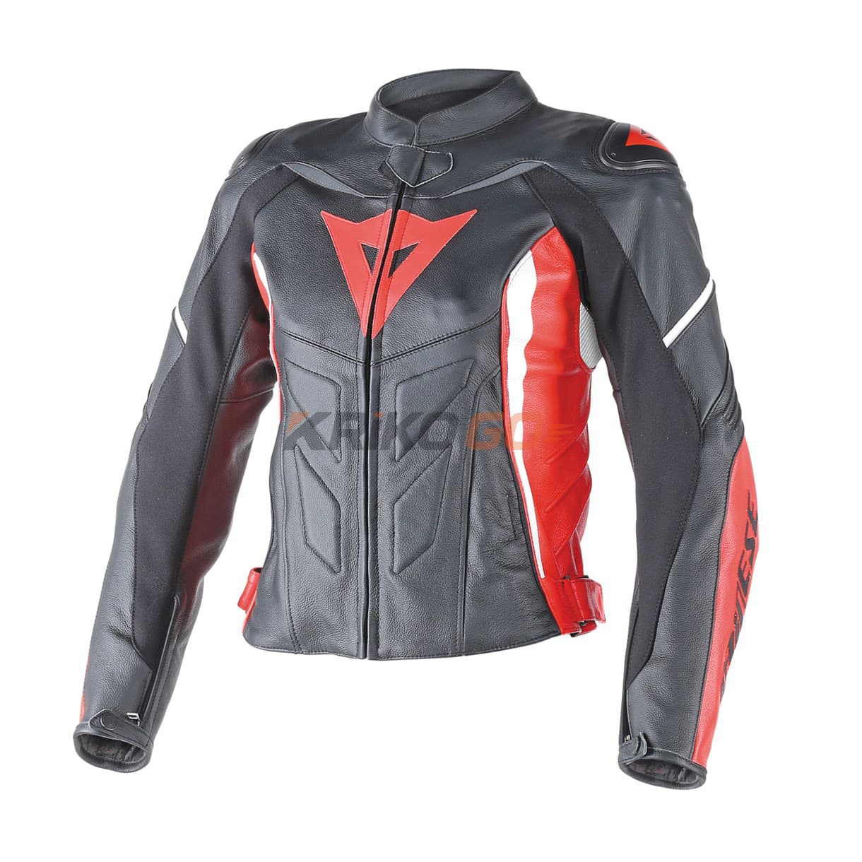 Dainese Avro D1 Black Red White Kadın Deri Mont