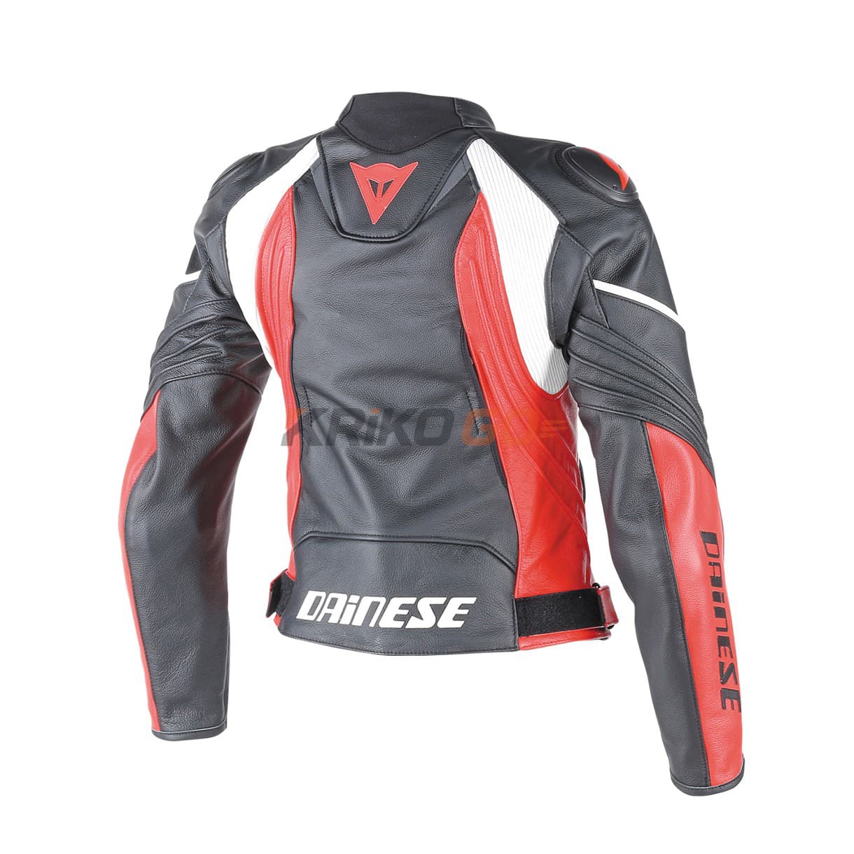 Dainese Dainese Avro D1 Black Red White Kadın Deri Mont