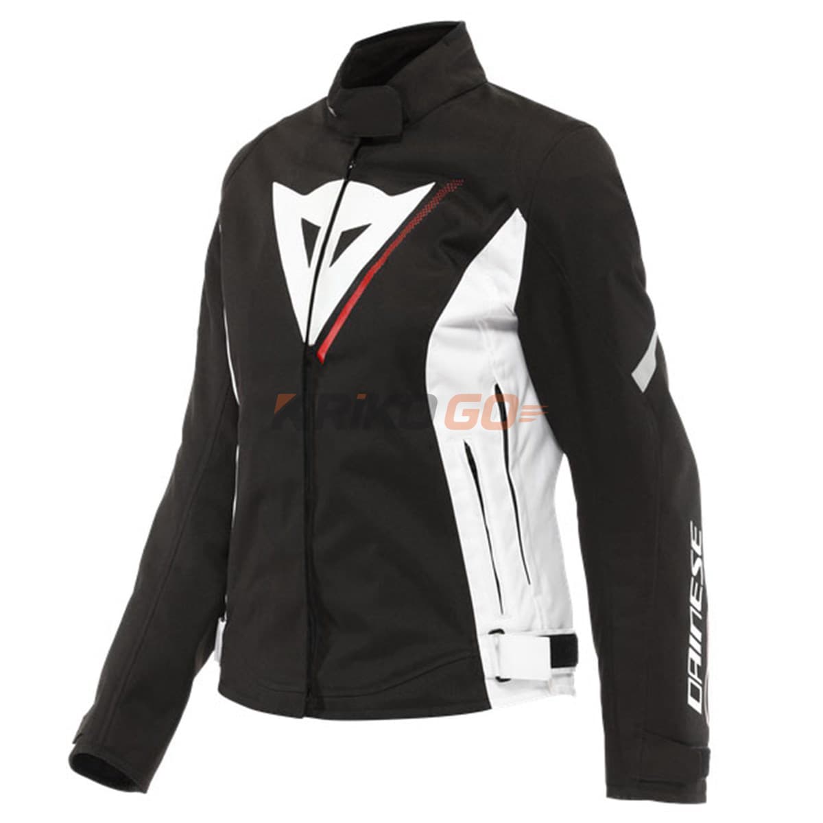Dainese Dainese Veloce Black White Lava Red Lady D-Dry Mont