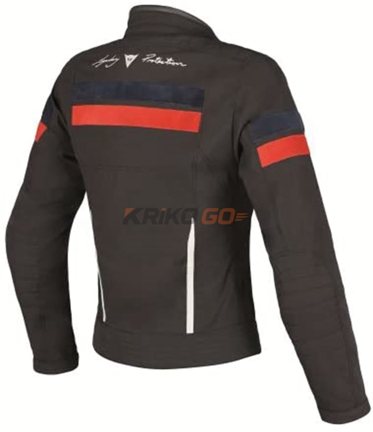 Dainese Dainese G.Vintage Black Blue Red Kadın Tekstil Mont