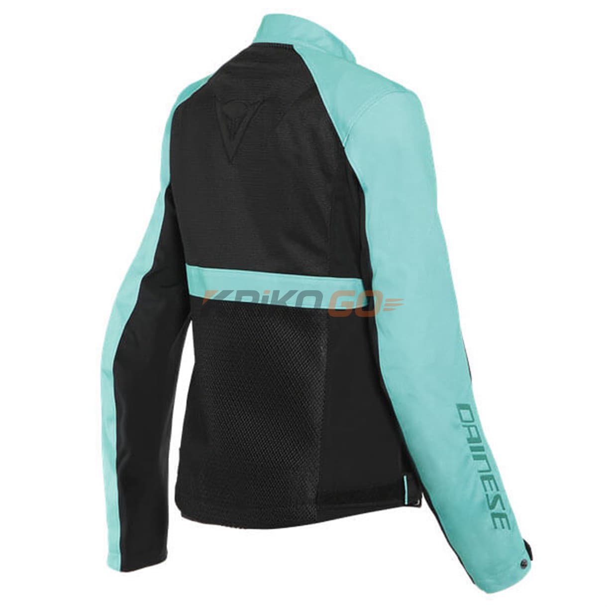 Dainese Danese Ribelle Air Black Acqua Green Kadın Tekstil Mont