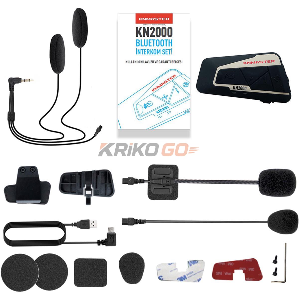 KNMASTER Knmaster KN2000 Bluetooth İnterkom