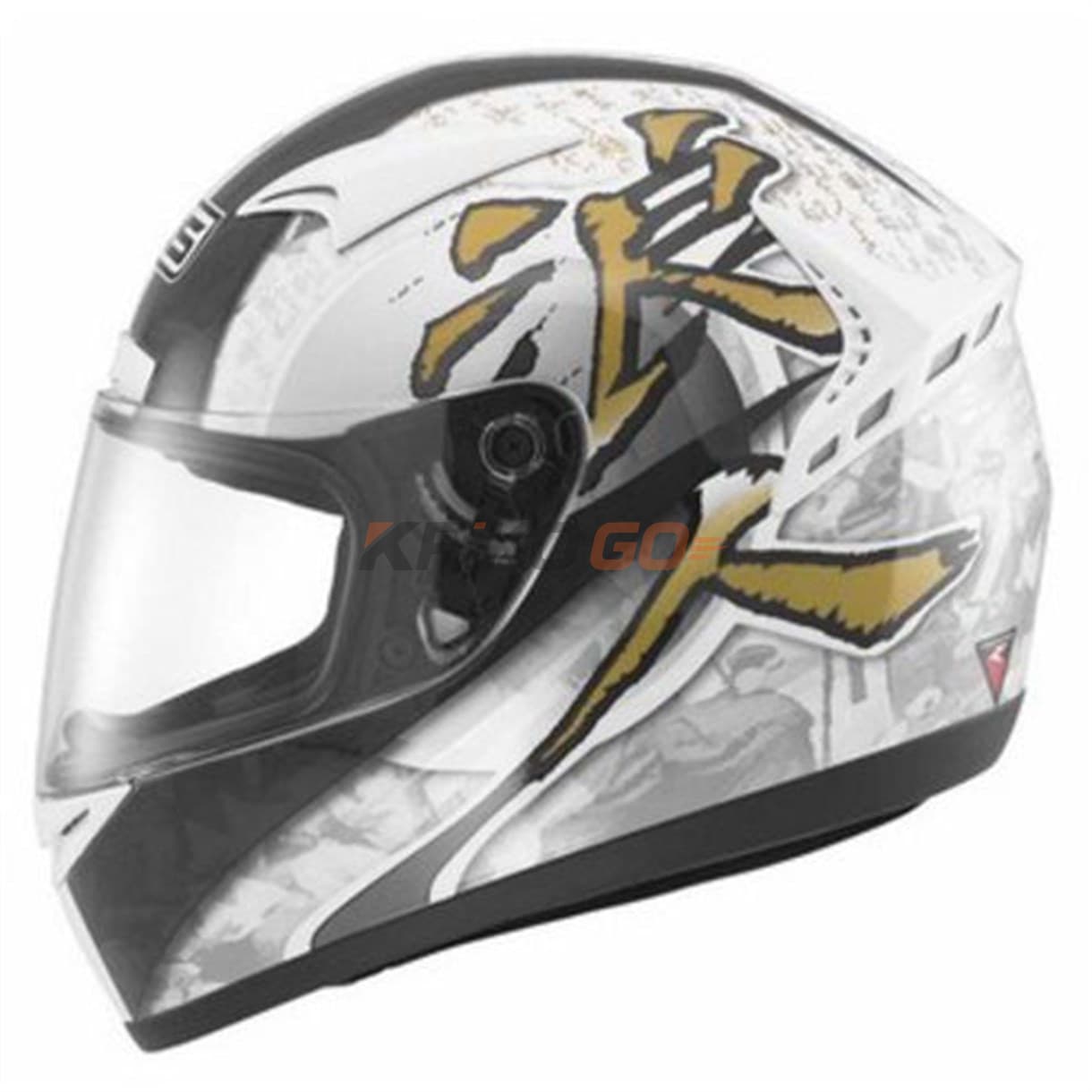 Mds Mds M13 Ronnin White Gunmetal Kapalı Kask