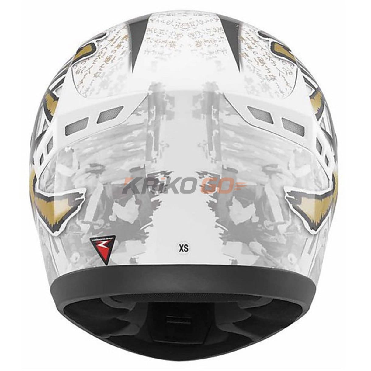 Mds Mds M13 Ronnin White Gunmetal Kapalı Kask