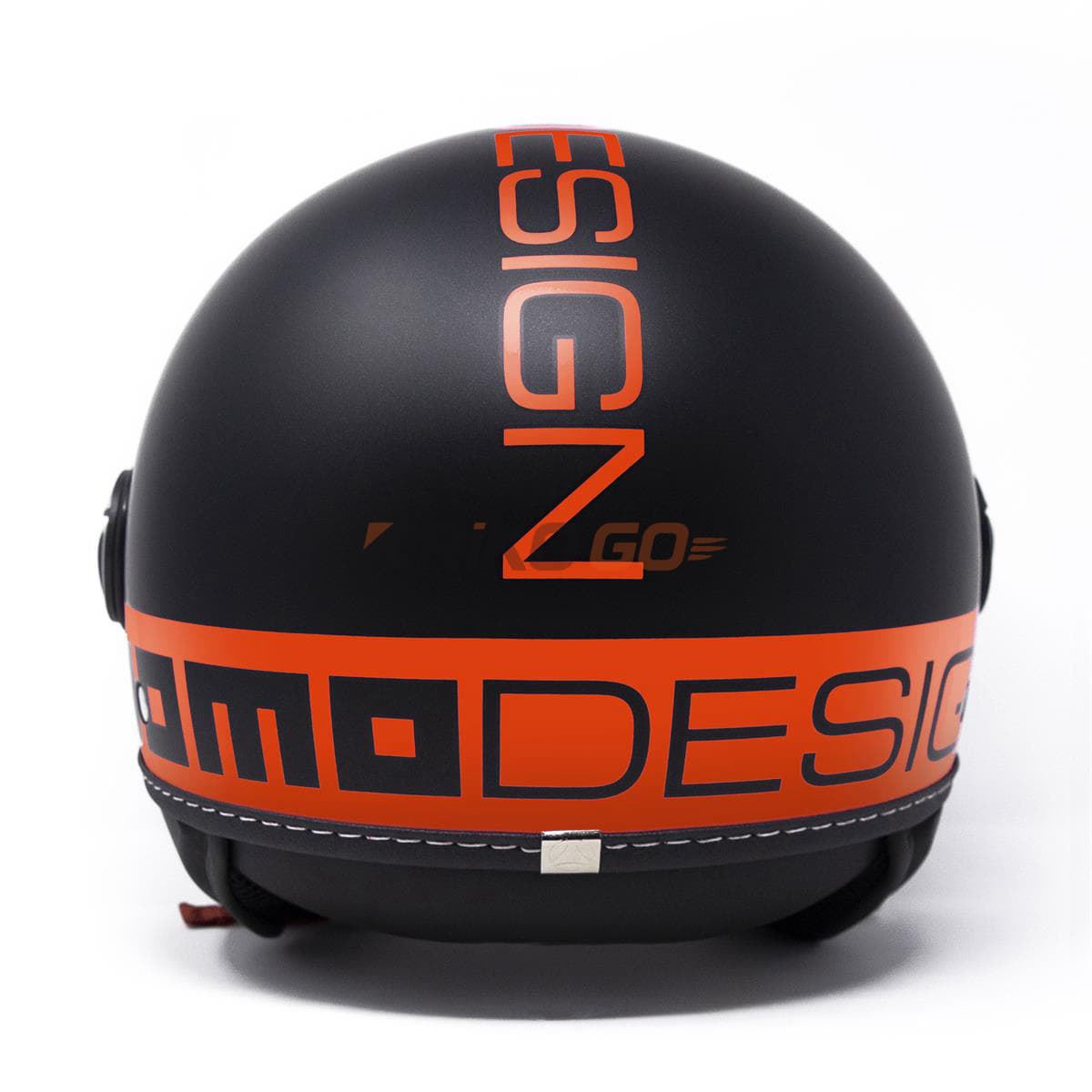Momodesign MomoDesign Fgtr Classic Mono Fluo Matt Black Red Açık Kask