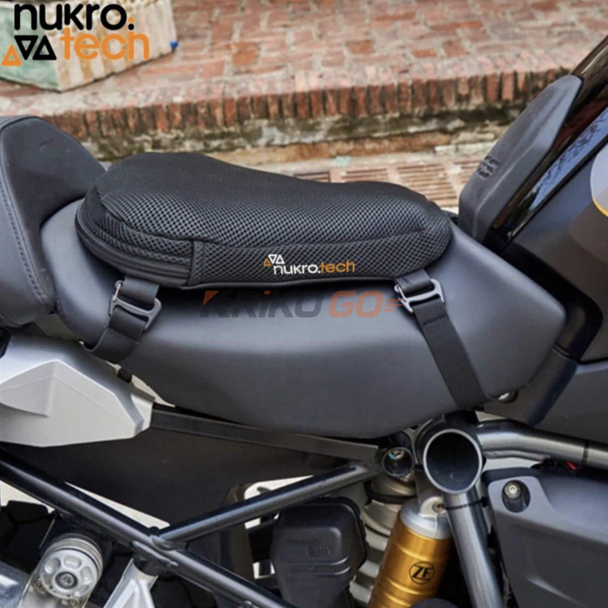 Nukrotech Nukrotech Nukro-M Hava Destekli Motosiklet Sele Minderi