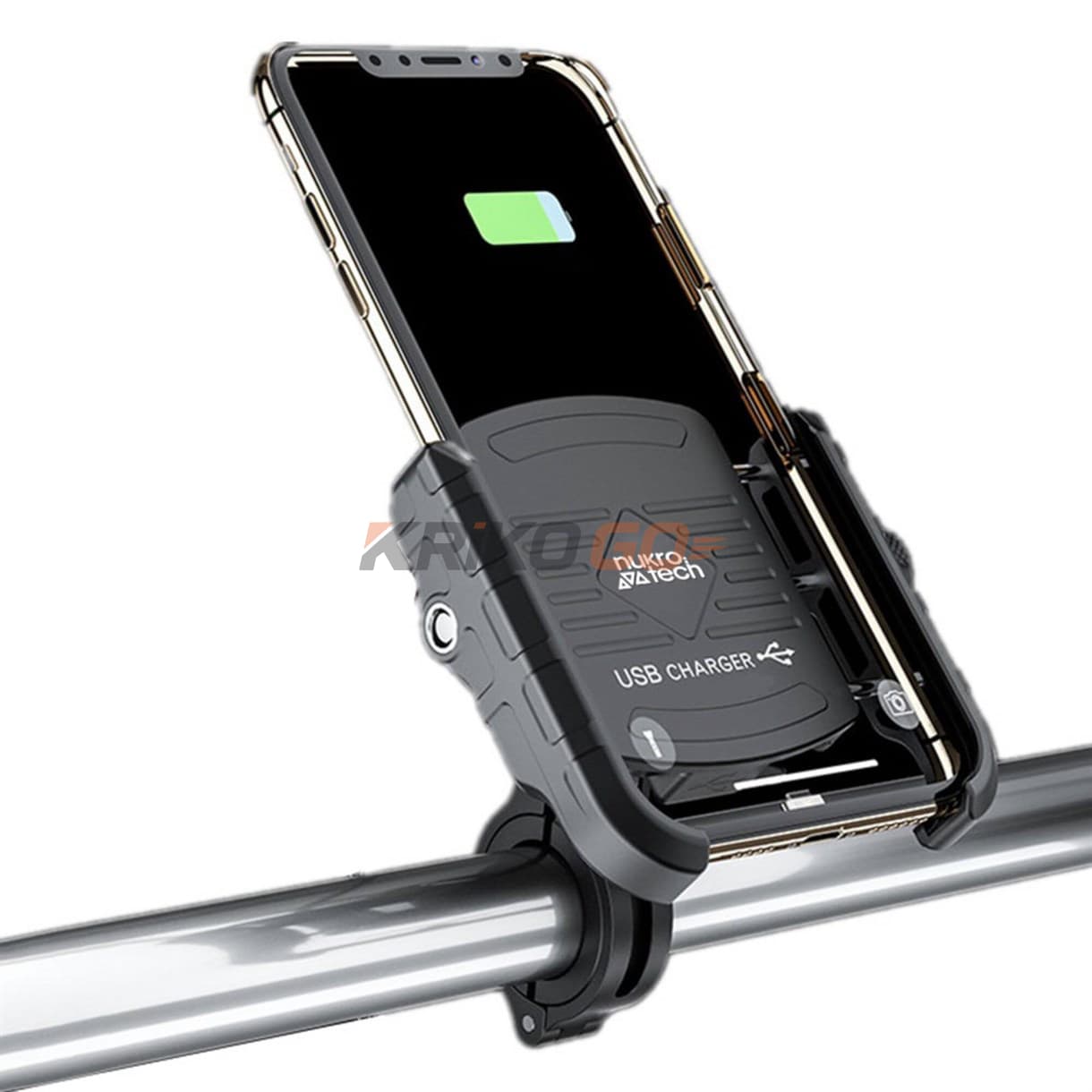 Nukrotech Nukrotech MR USB li Motosiklet Telefon Tutucu