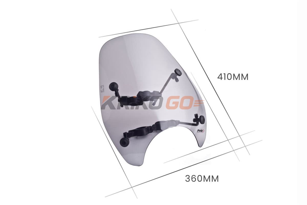 Puig Puig Windshield Custom Smoke Ön cam