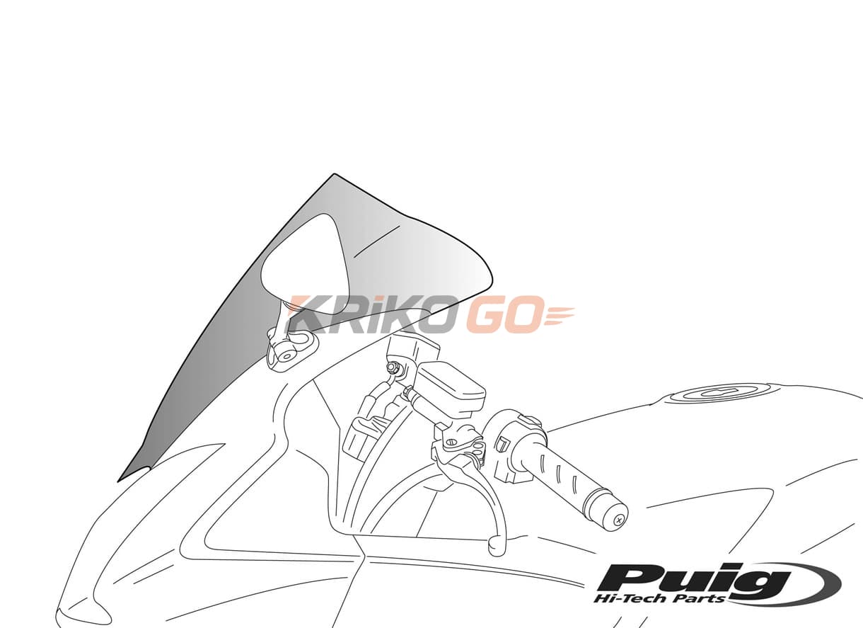 Puig 1335H Füme Ön Cam