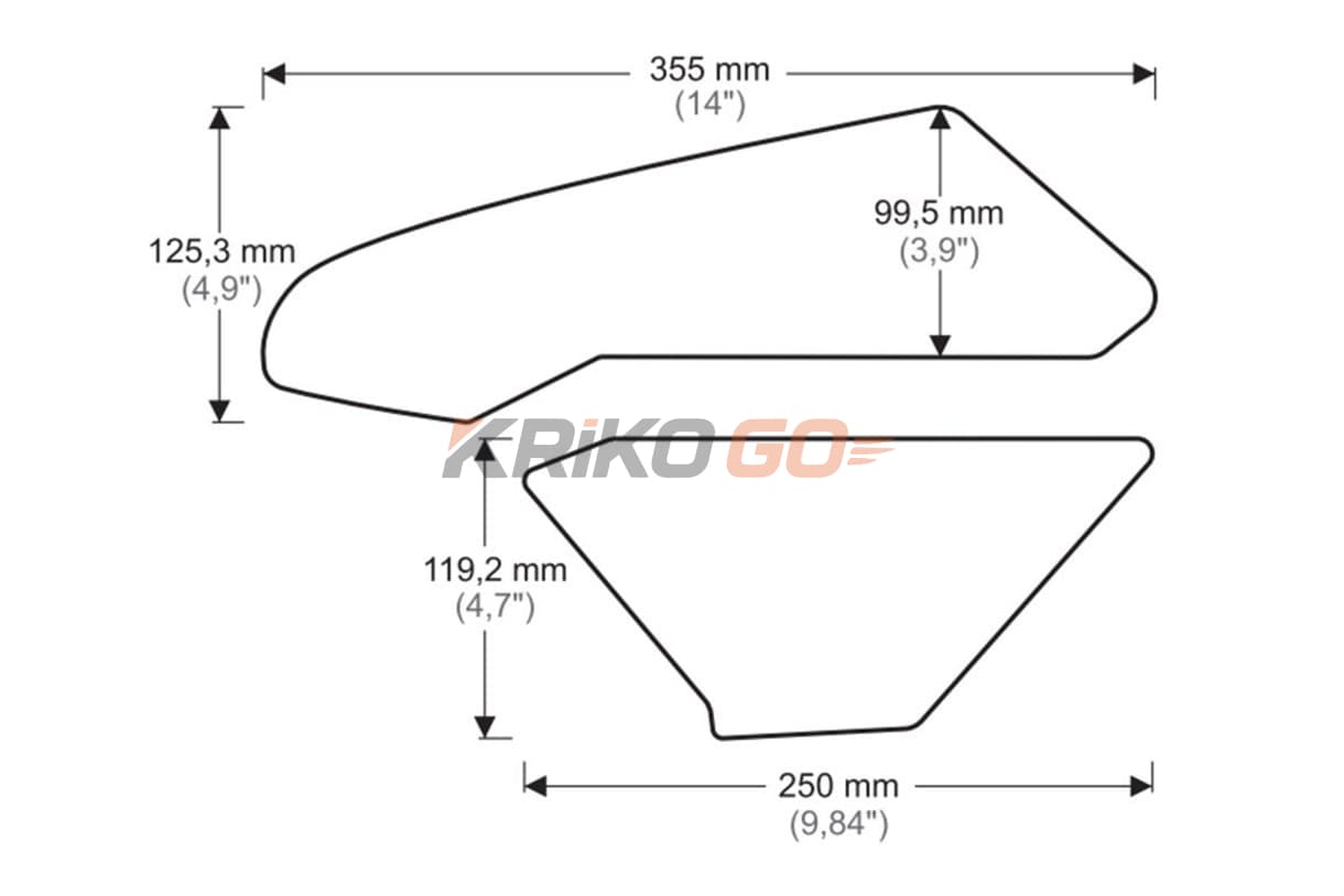 Puig Puig 20074 Tank Pad