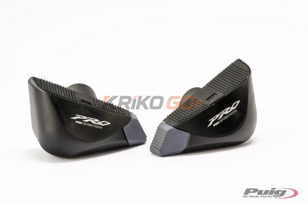 Puig 20458N Motosiklet Koruma Takozu Siyah