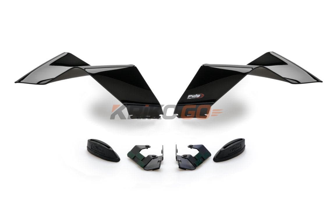 Puig Agv 20523N Black Ön Spoiler