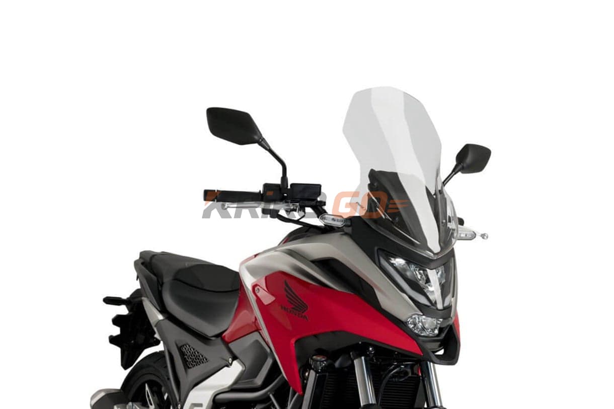 Puig 20752W Honda NC750X 2021 Tur Camı - Şeffaf