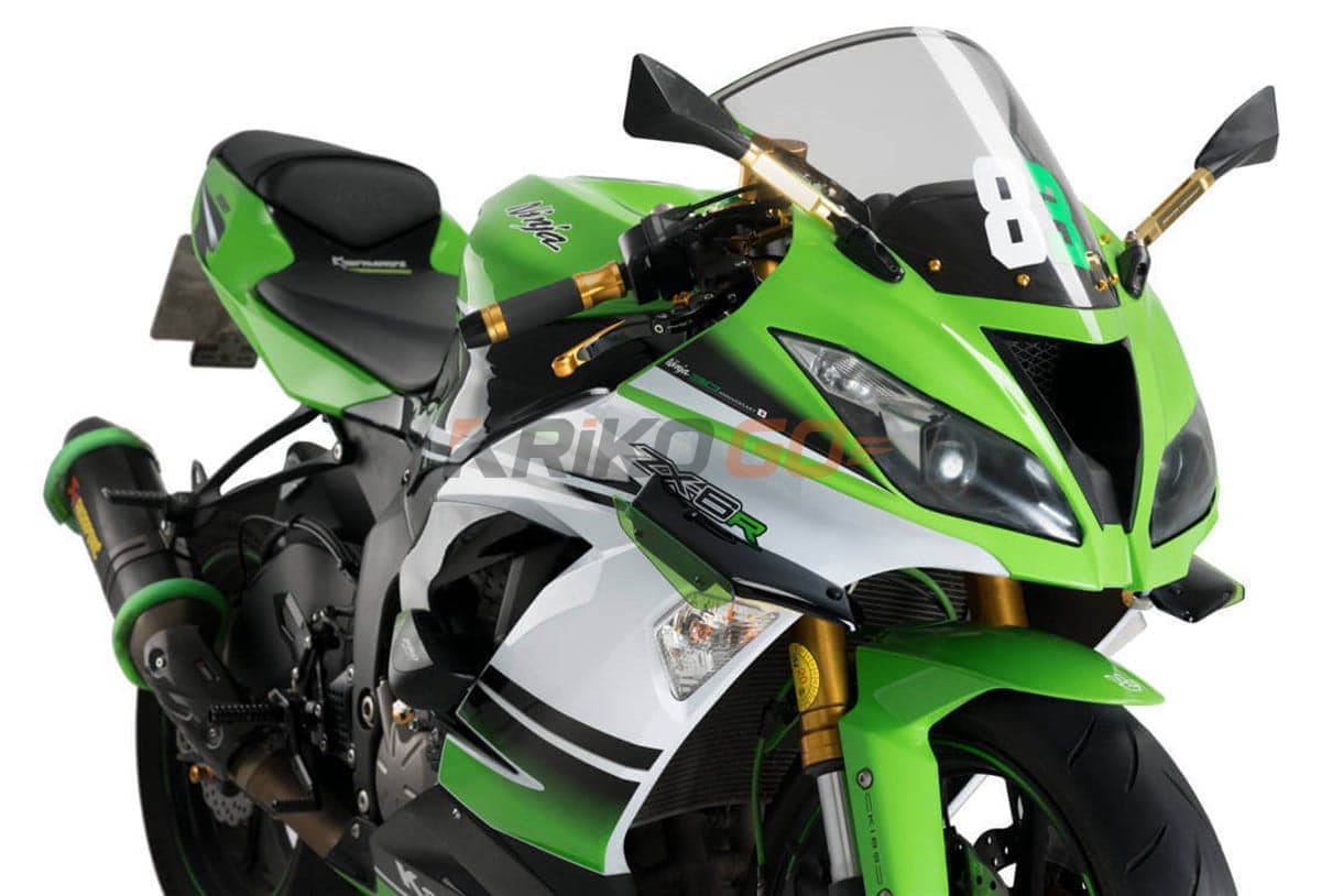 Puig 3162N Kawasaki ZX-6R 09 Downforce Spoiler Siyah