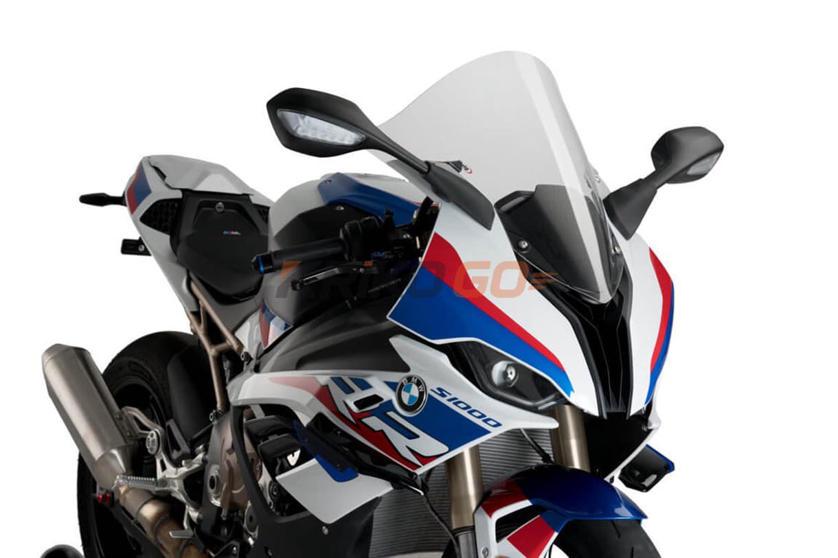 Puig 3641W Bmw S1000RR R-Racer Spor Rüzgar Siperlik - Şeffaf