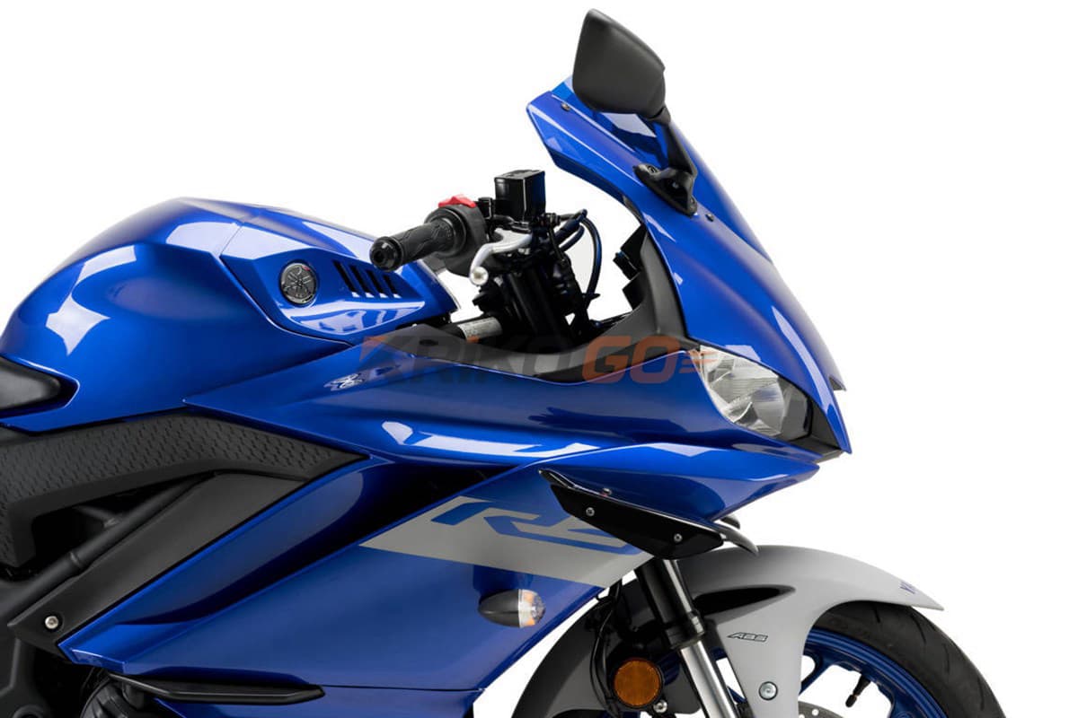 Puig Puig 3739N Yamaha R25 Downforce Spoiler Siyah