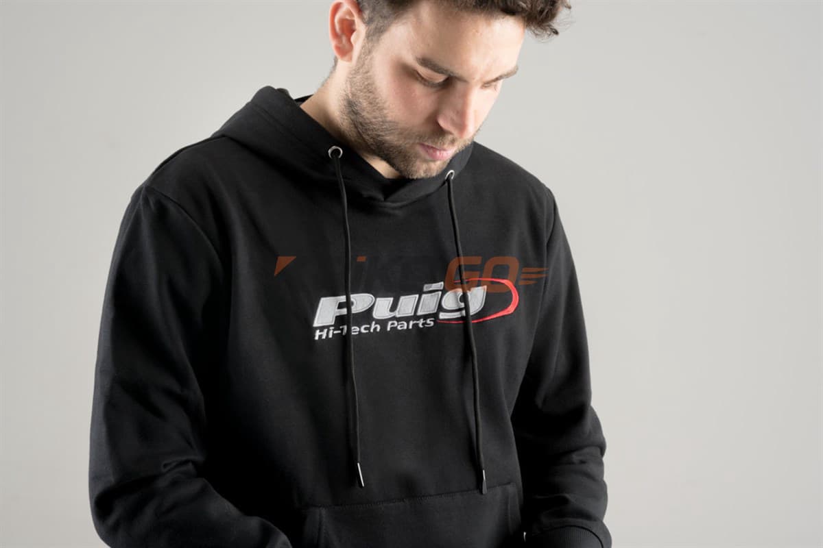 Puig Puig 3748N Hoodie Hi Tech Black Sweatshirt M