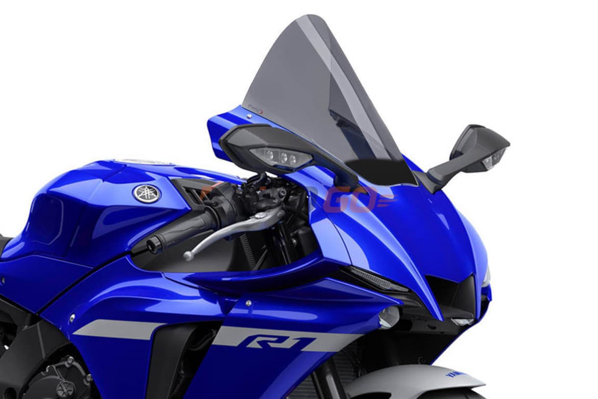 Puig 3827F Yamaha R1 2020 R-Racer Motosiklet Camı - Koyu Füme