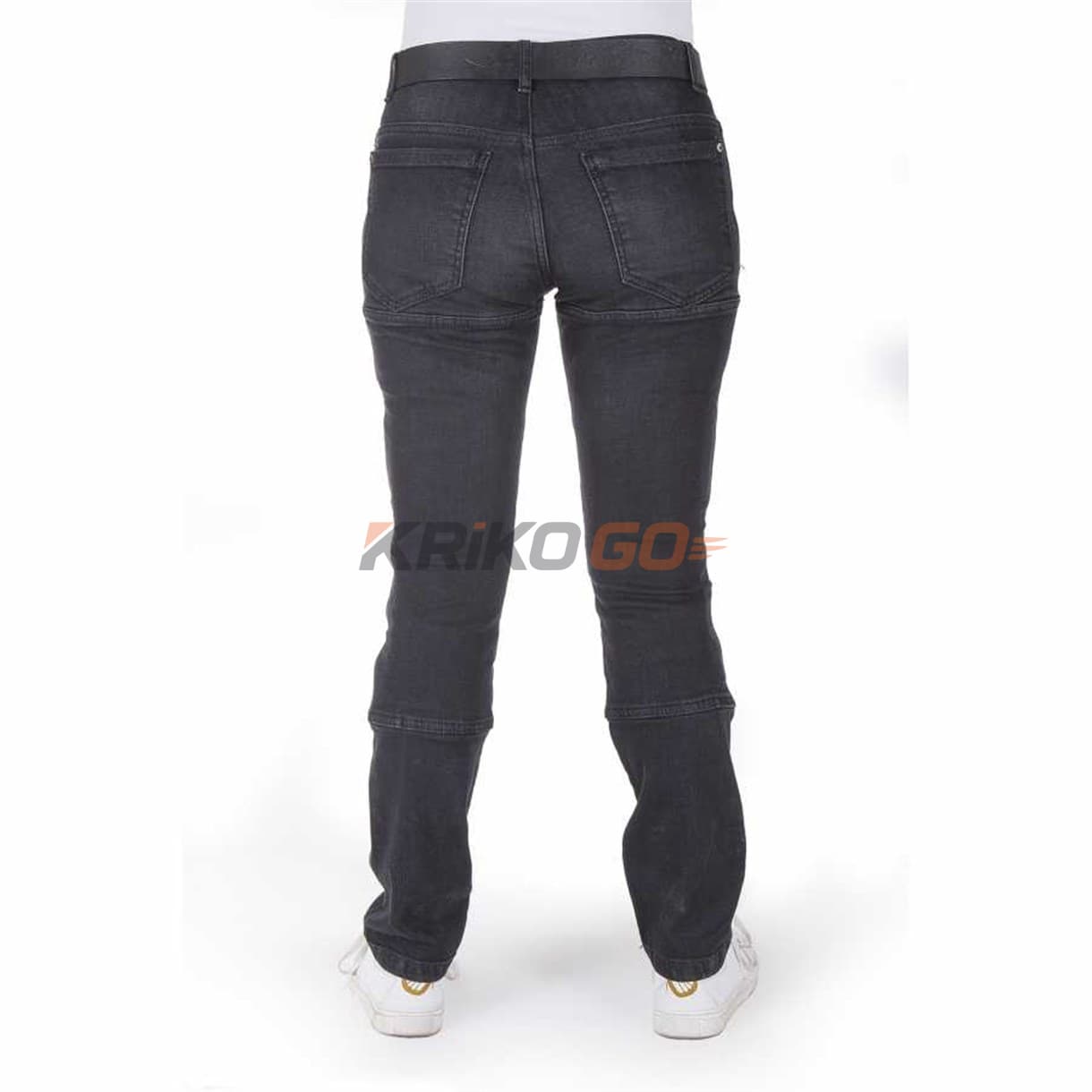 Motobike Motobike Jeans 2002 Common Siyah Düz Kadın Aramid Korumalı Motosiklet Kot Pantolon