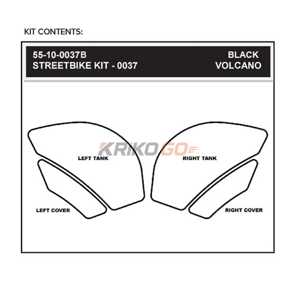 Stompgrip Stompgrip Kawasaki Ninja Zx-6r 09-19 Siyah Depo Pad