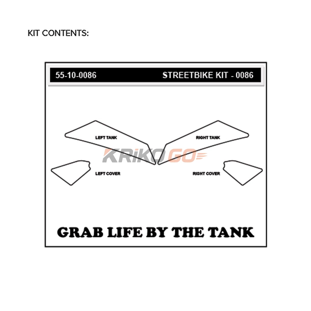 Stompgrip Stompgrip Honda Nc700/750 (13-15)Şeffaf Motosiklet Depo Pad