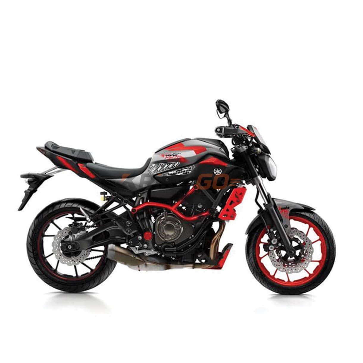 Stompgrip Stompgrip Yamaha Mt-07 (15-17) Siyah Depo Pad